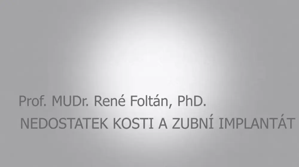 Použit&iacute; implant&aacute;tu při nedostatku kosti